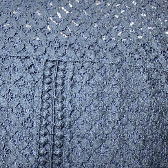 Crop sleeve canyons river blues navy top XL - Picture 5 of 5